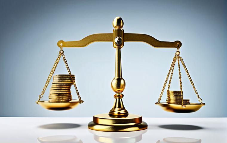 ** "A balance scale. On one side, euro coins representing financial stability. On the other, stylized icons of global markets and innovative technologies. The scale is near equilibrium. Bright, optimistic lighting."

**