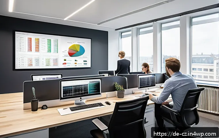 사업 확장을 위한 재무 목표 달성을 위한 팁 - A modern German small-to-medium enterprise office environment focused on financial planning: a diver...